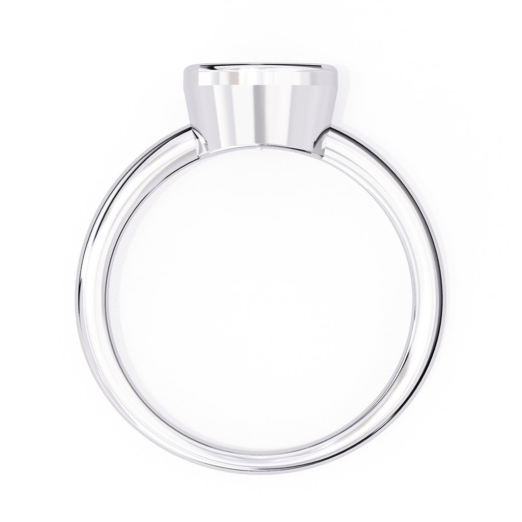 Elegant Solitaire Central Stone Diamond Ring