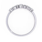 Elegant Diamond Side Stone Brilliance Ring