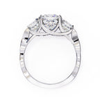 Elegant Central Stone Solitaire Ring