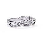 Elegant Diamond Side Stone Brilliance Ring