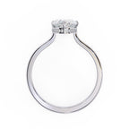 Elegant Central Stone Diamond Halo Ring