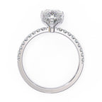 Elegant Radiance Central Stone Diamond Ring