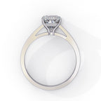 Elegant Solitaire Central Stone Ring