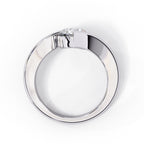Brilliant Solitaire Diamond Engagement Ring with Timeless Central Stone Setting
