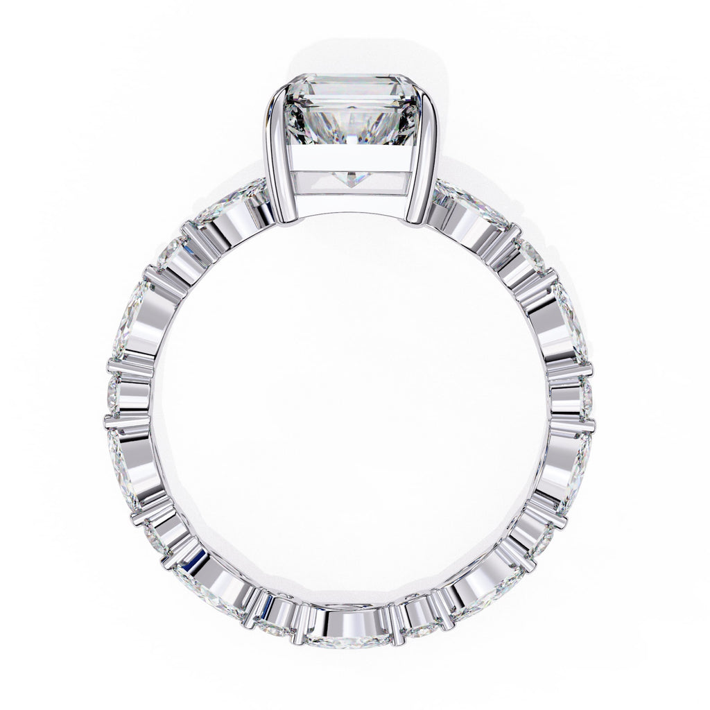Timeless Radiance Central Stone Diamond Ring