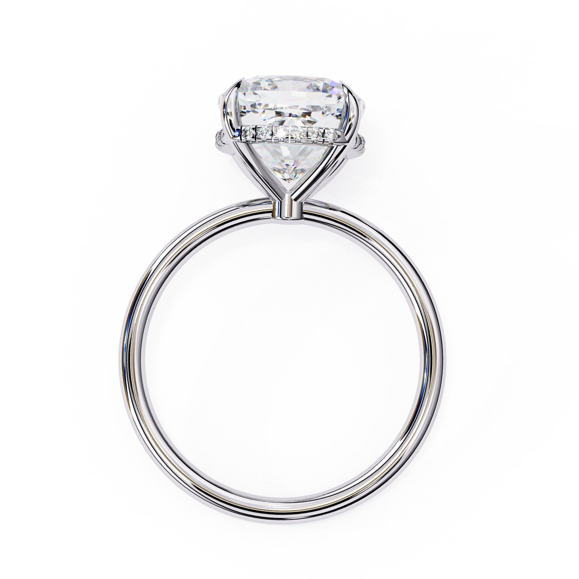 Elegant Central Stone Brilliance Diamond Ring