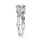 Elegant Central Stone Solitaire Ring
