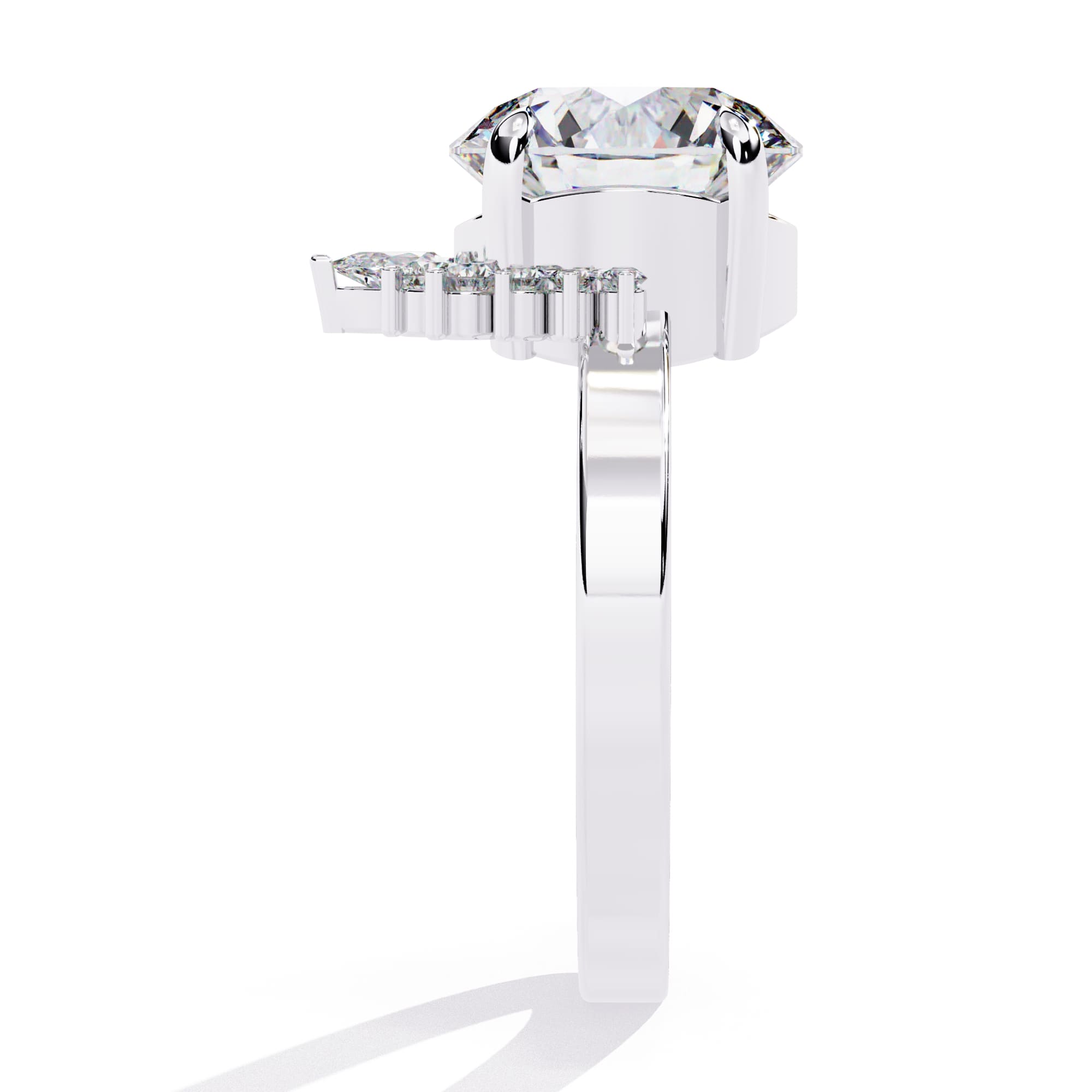 Radiant Eternal Central Stone Brilliance Ring