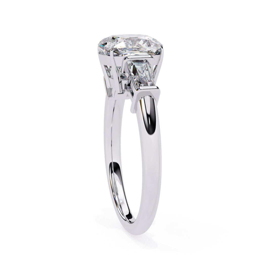 Elegant Solitaire Central Stone Brilliance Ring