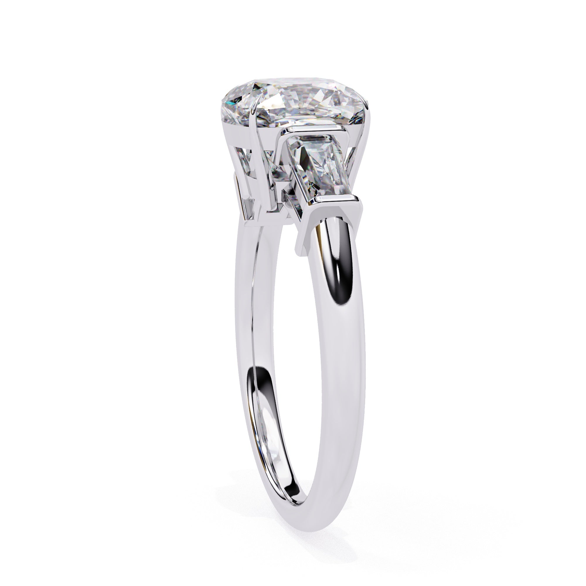 Elegant Solitaire Central Stone Brilliance Ring