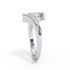 Brilliant Solitaire Diamond Engagement Ring with Timeless Central Stone Setting