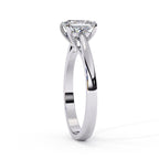 Elegant Solitaire Central Stone Ring