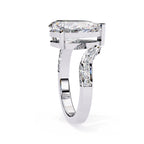 Elegant Side Stone Brilliance Diamond Ring