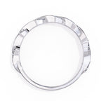 Elegant Diamond Side Stone Brilliance Ring