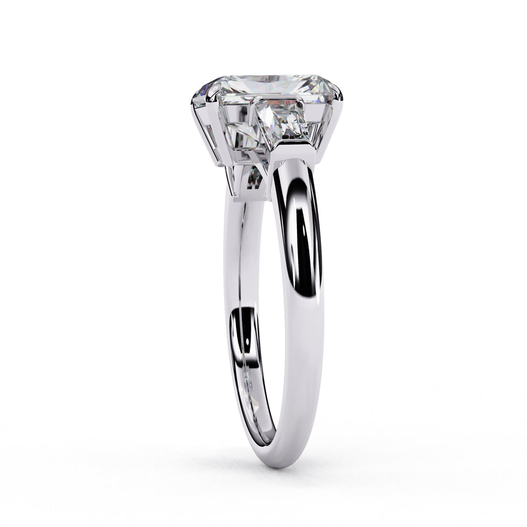Elegant Multi-Stone Central Radiance Ring
