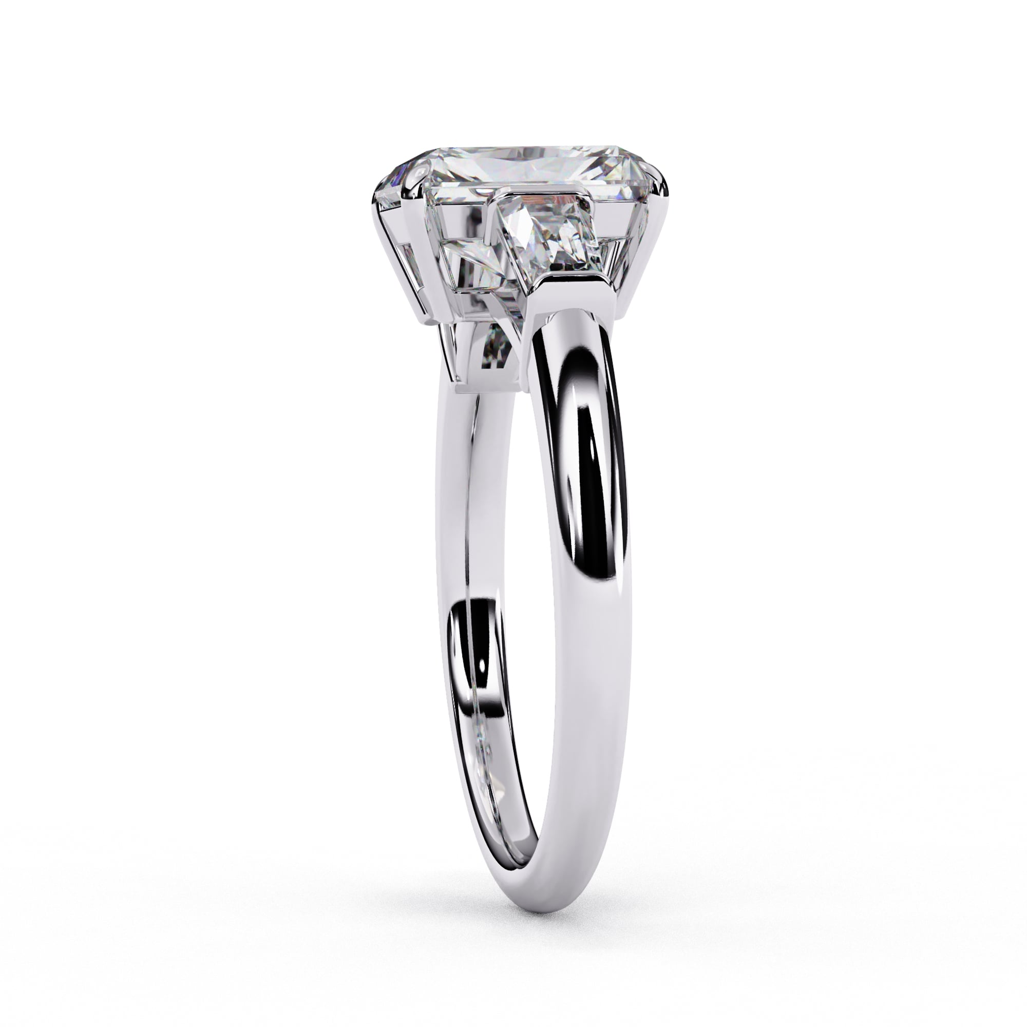 Elegant Multi-Stone Central Radiance Ring