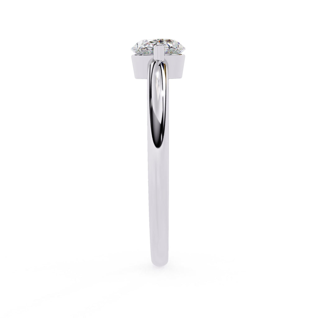Elegant Solitaire Central Stone Brilliance Ring