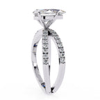 Elegant Brilliance Central Stone Diamond Ring