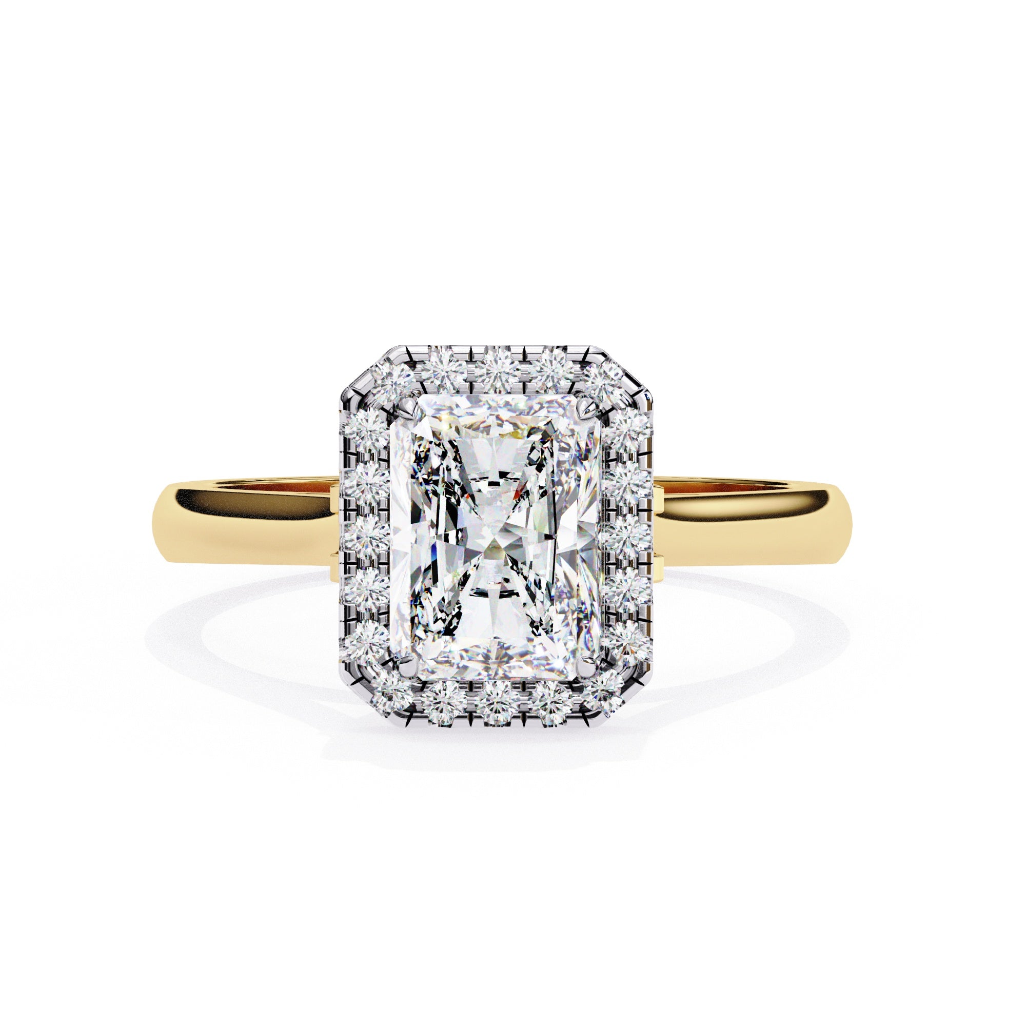 Elegant Central Stone Diamond Brilliance Ring