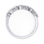Elegant Diamond Side Stone Brilliance Ring