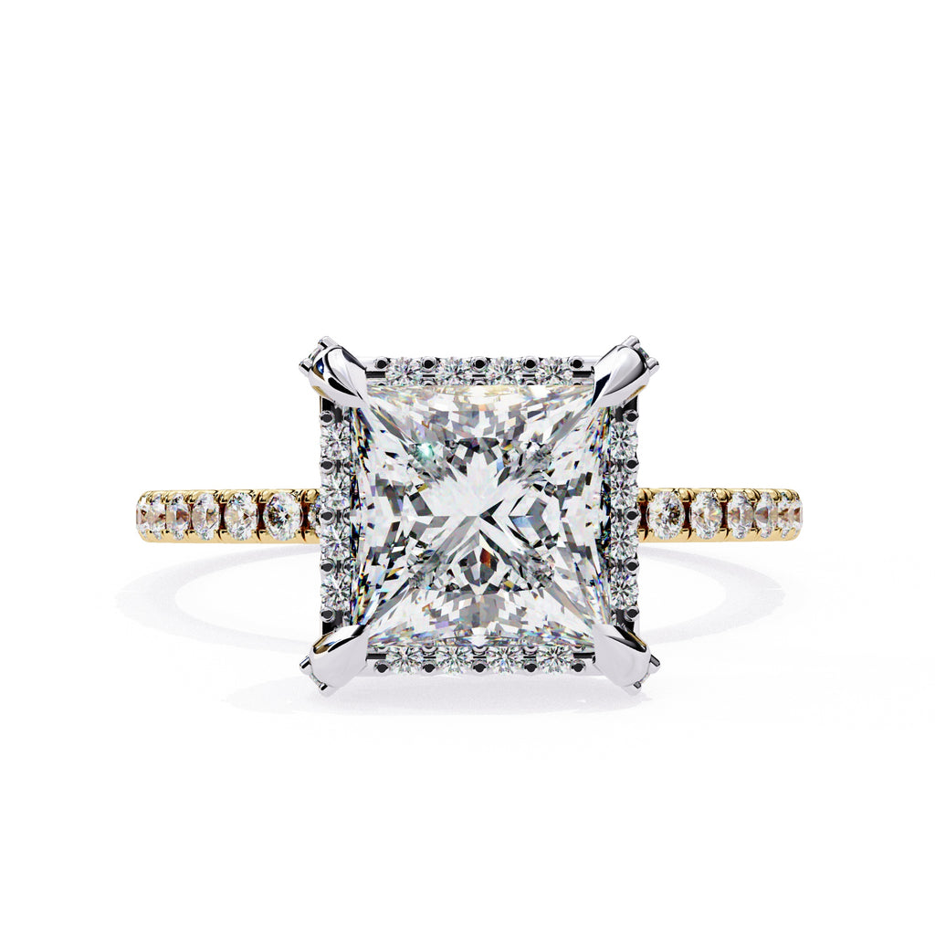 Elegant Central Stone Brilliance Diamond Ring