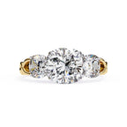 Elegant Central Stone Solitaire Ring