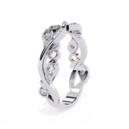 Elegant Diamond Side Stone Brilliance Ring