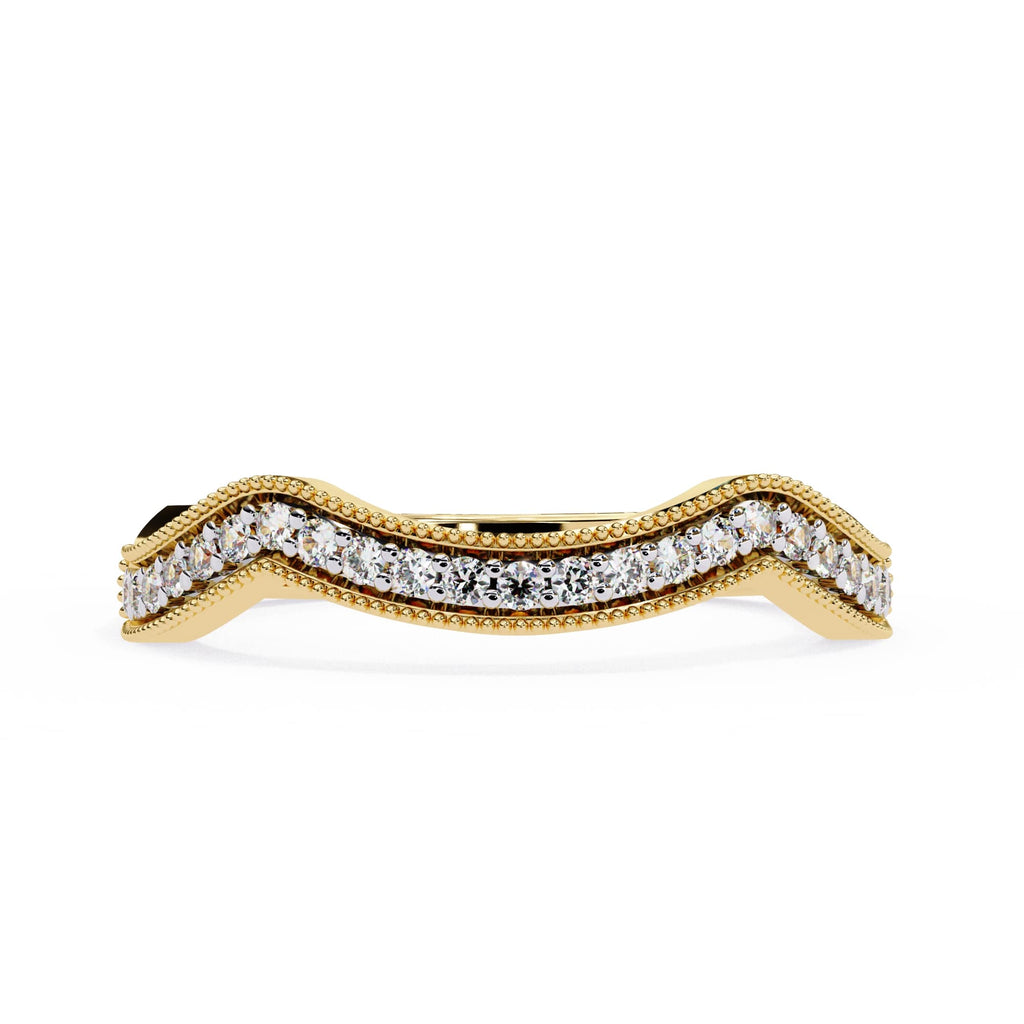 Elegant Diamond Side Stone Brilliance Ring