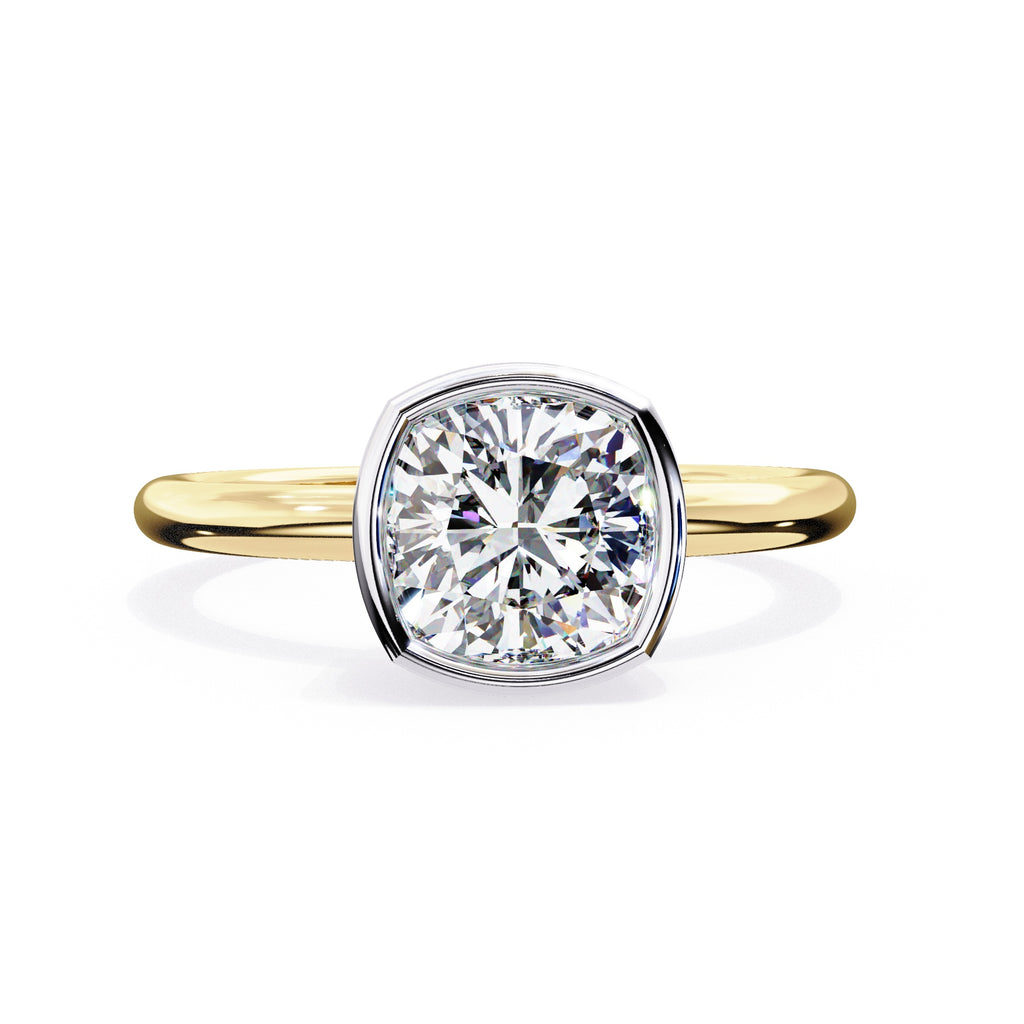 Elegant Solitaire Central Stone Diamond Ring