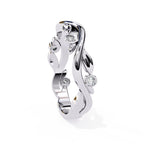Elegant Diamond Side Stone Brilliance Ring