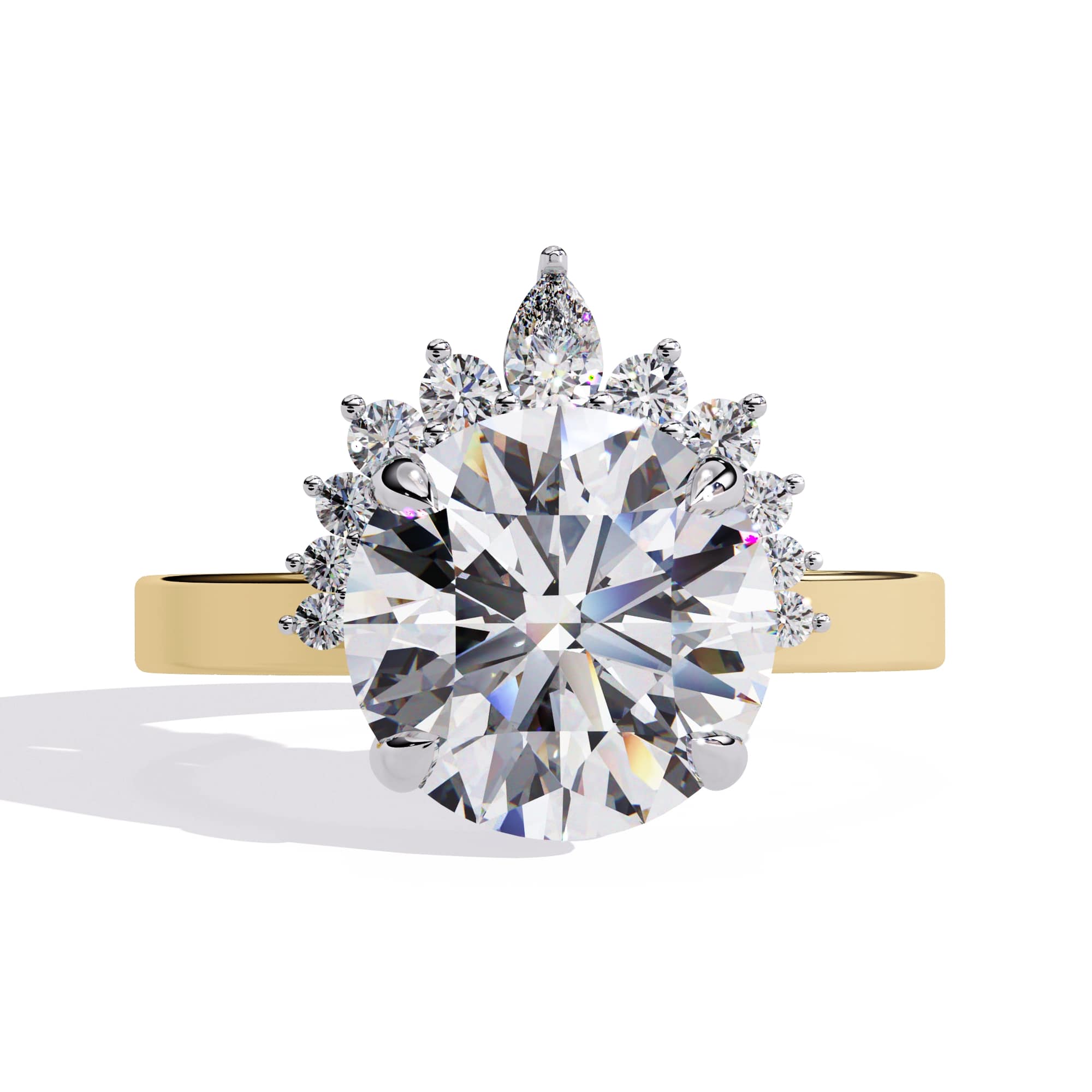 Radiant Eternal Central Stone Brilliance Ring