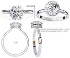 Elegant Central Stone Diamond Ring with Radiant Side Accents