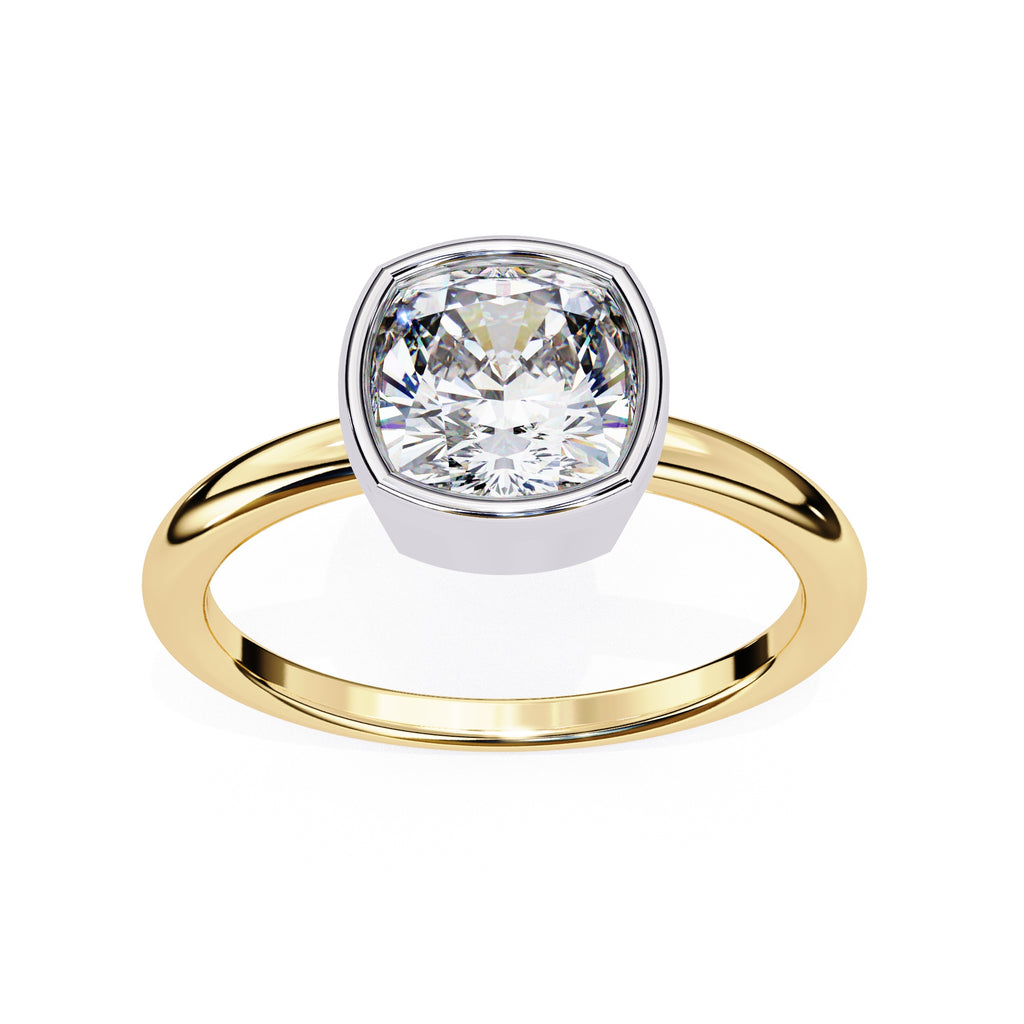 Elegant Solitaire Central Stone Diamond Ring