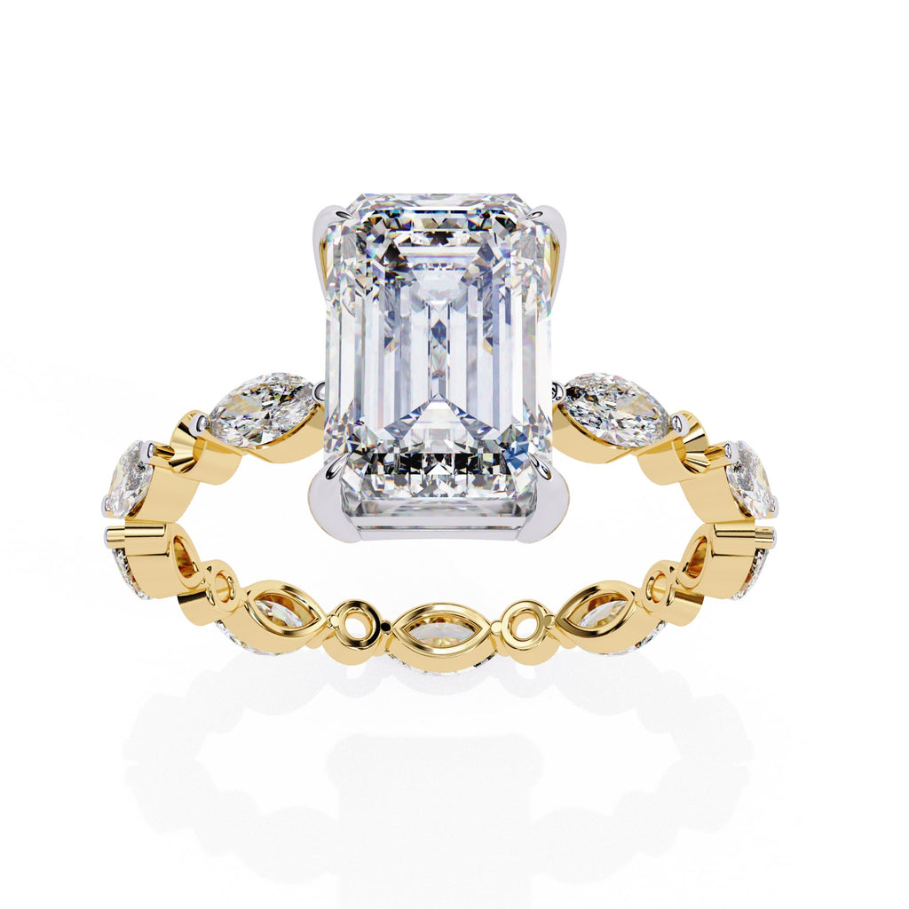 Timeless Radiance Central Stone Diamond Ring