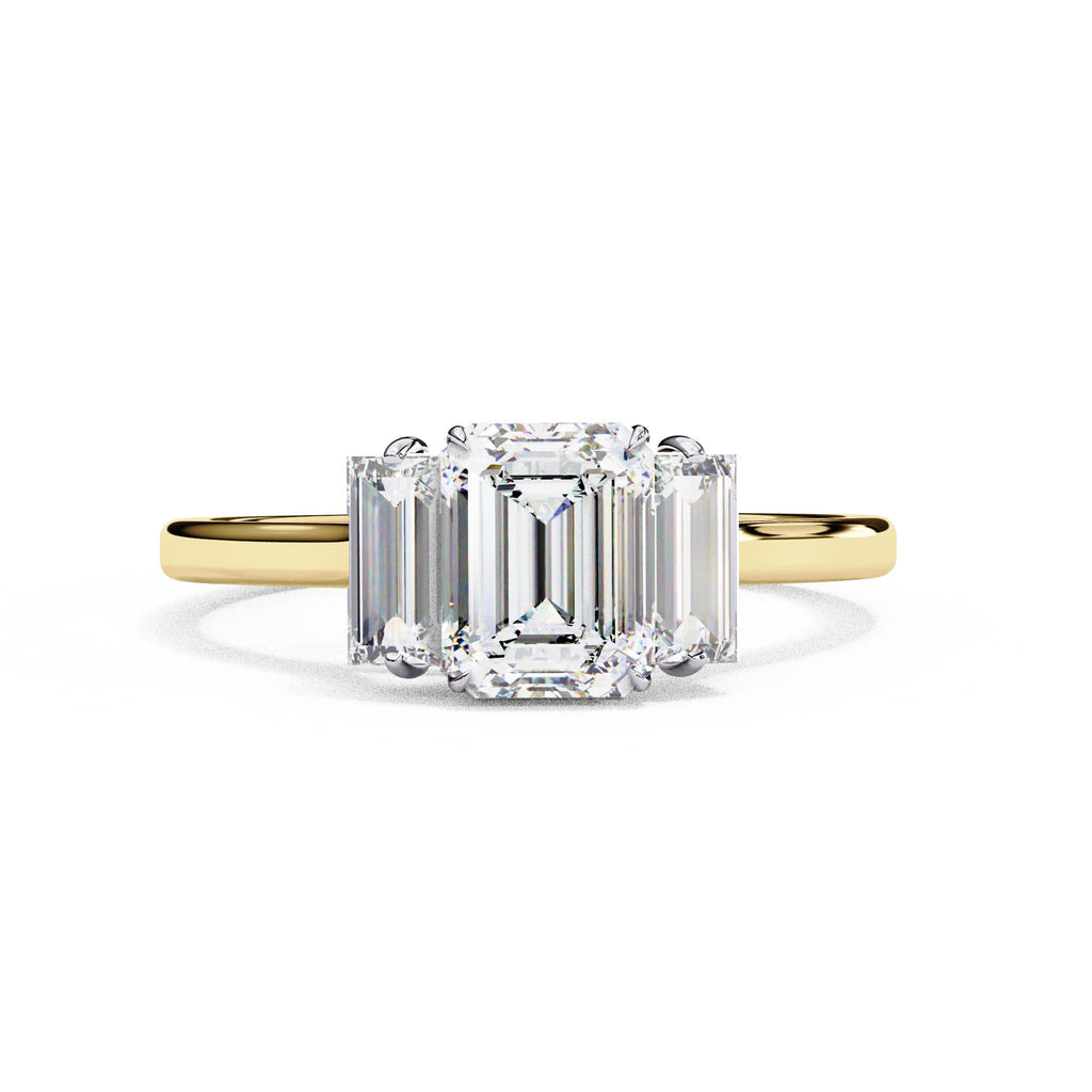 Elegant Multi Stone Central Brilliance Ring