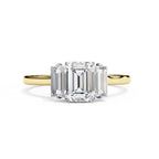 Elegant Multi Stone Central Brilliance Ring