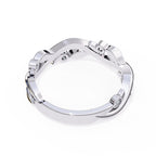 Elegant Diamond Side Stone Brilliance Ring