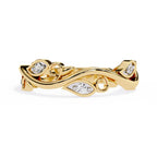 Elegant Diamond Side Stone Brilliance Ring