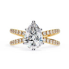 Elegant Brilliance Central Stone Diamond Ring