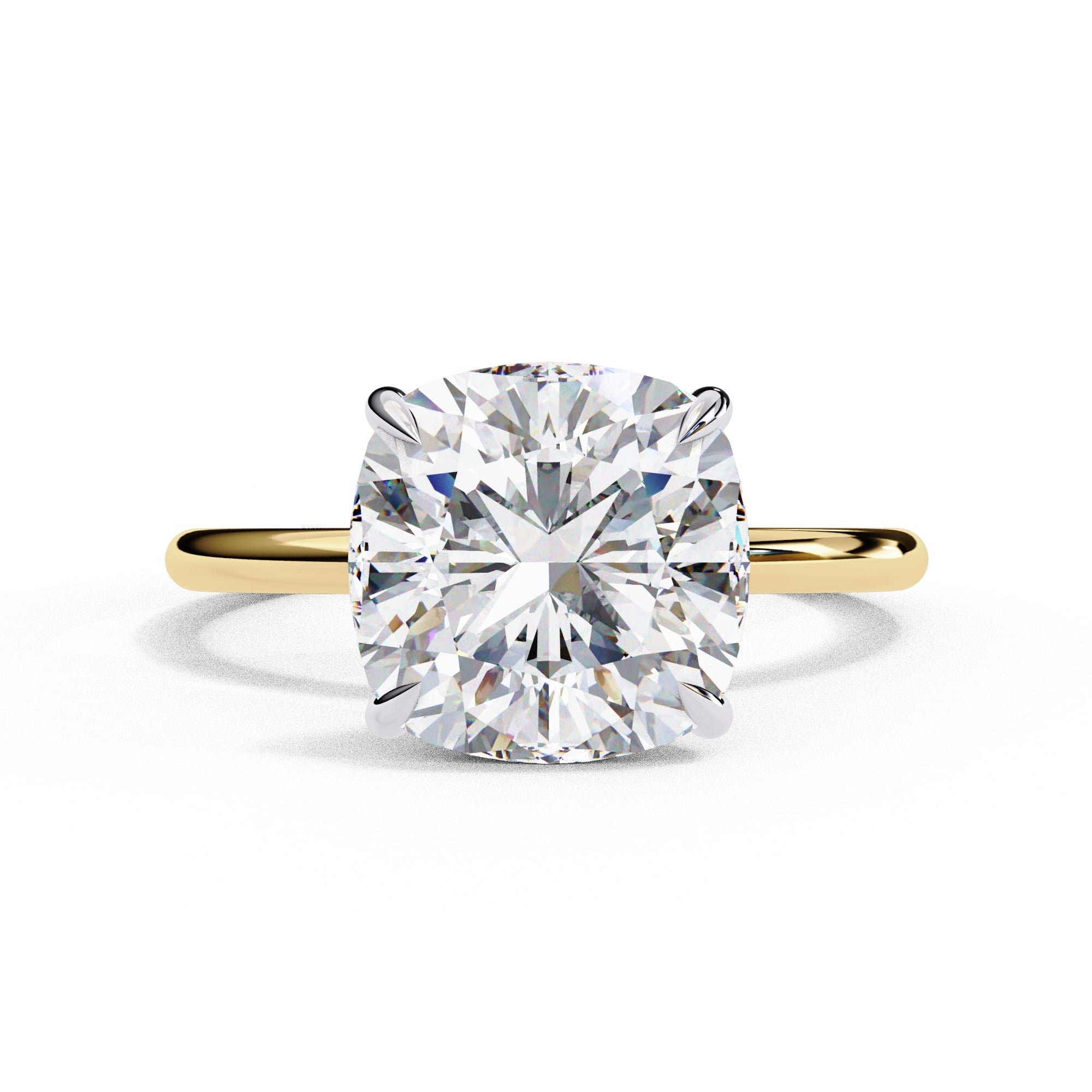 Elegant Central Stone Brilliance Diamond Ring