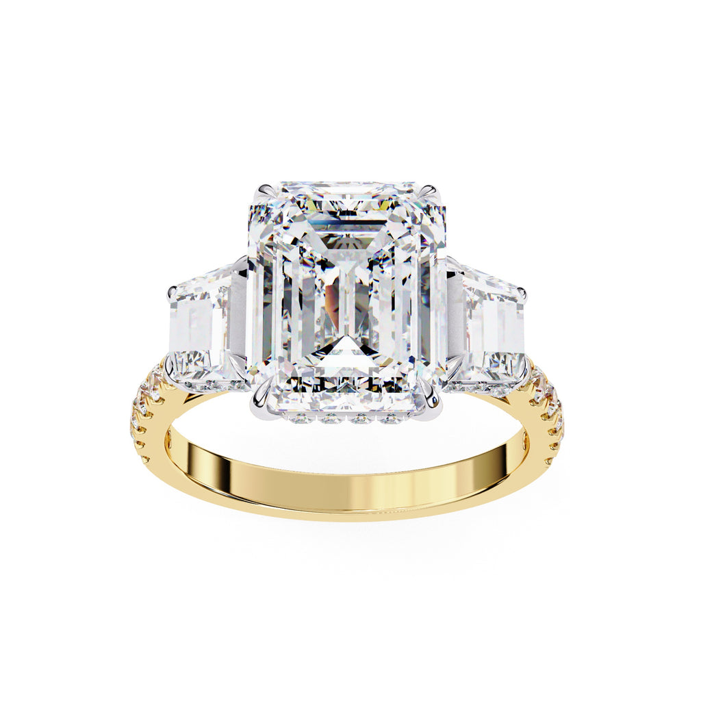 Elegant Central Stone Brilliance Diamond Ring