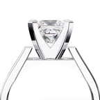Elegant Central Stone Solitaire Ring