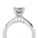 Elegant Solitaire Central Stone Ring