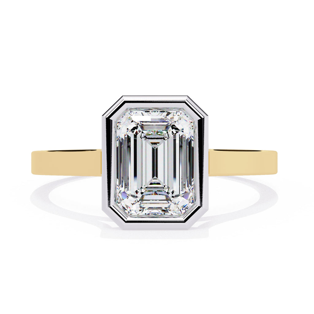 Elegant Central Stone Solitaire Ring