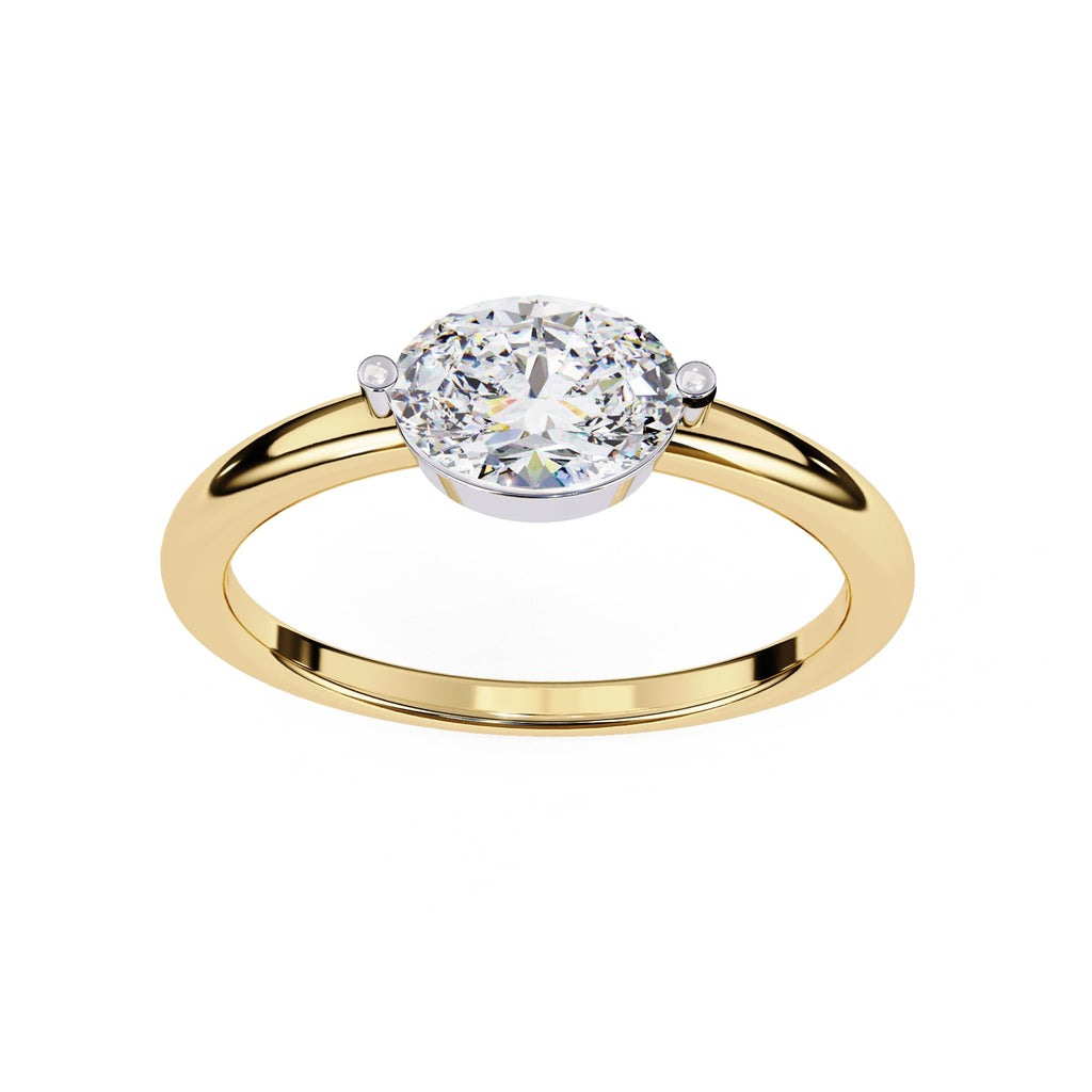 Elegant Solitaire Central Stone Brilliance Ring