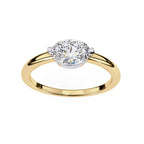 Elegant Solitaire Central Stone Brilliance Ring