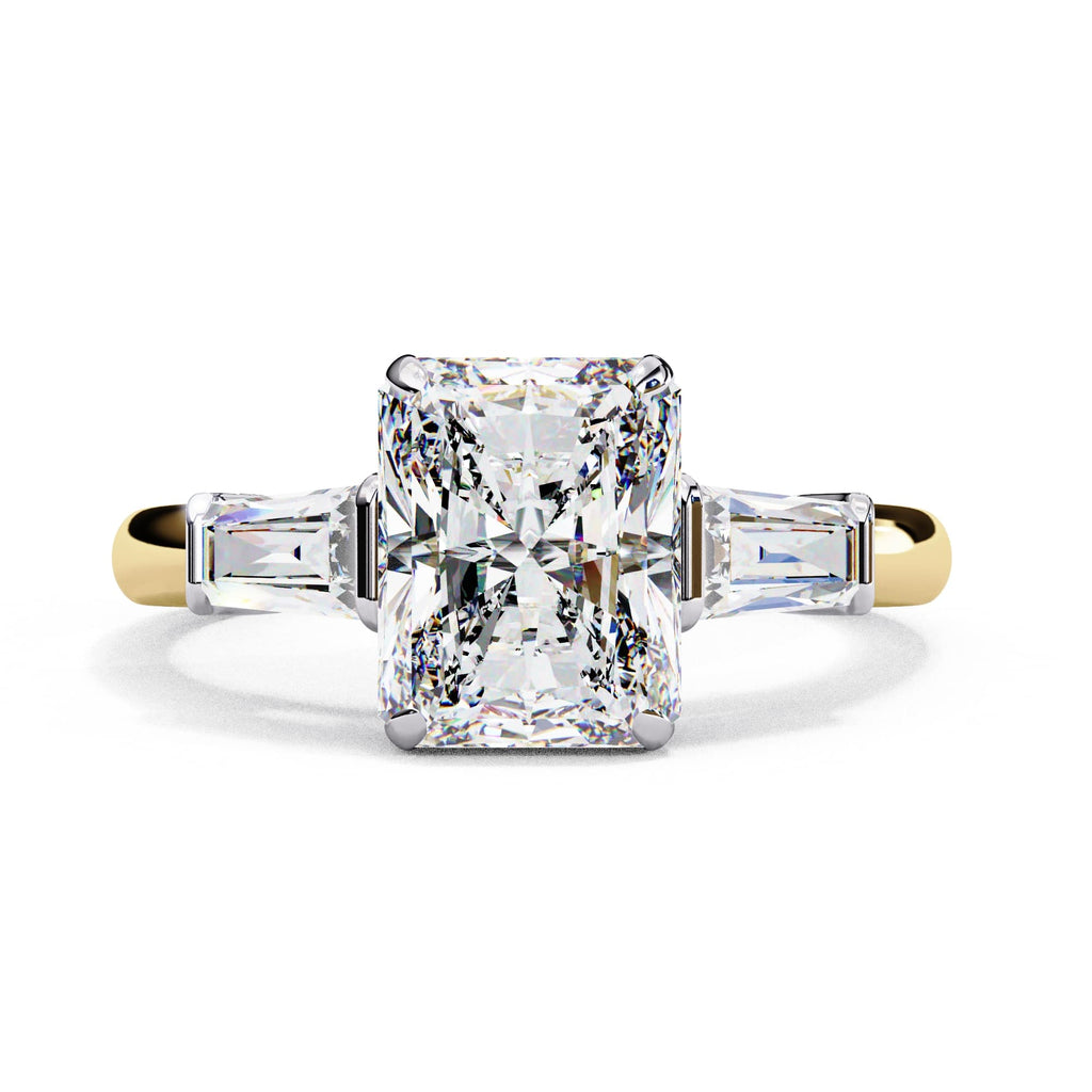 Elegant Multi-Stone Central Radiance Ring