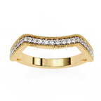 Elegant Diamond Side Stone Brilliance Ring