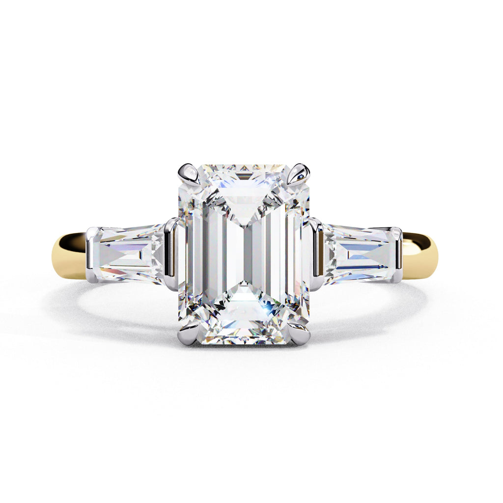 Exquisite Multi-Stone Central Brilliance Ring
