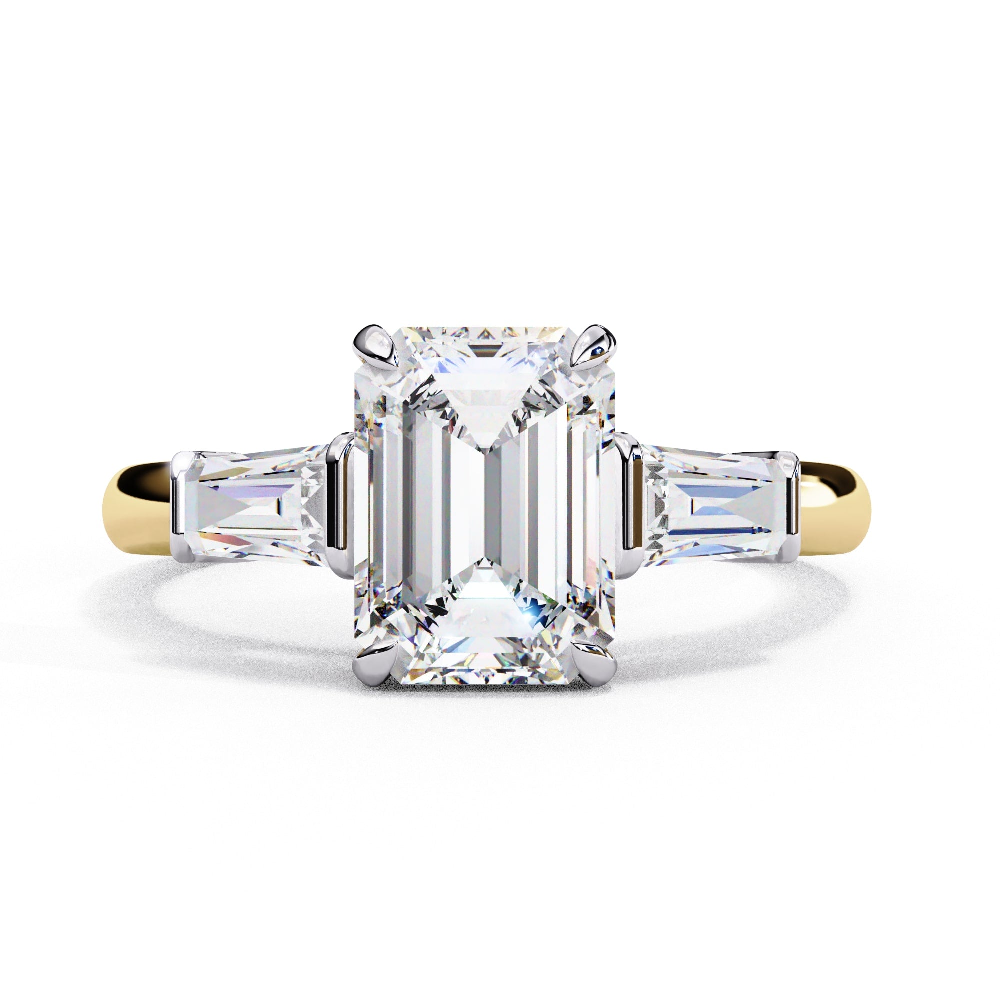 Exquisite Multi-Stone Central Brilliance Ring